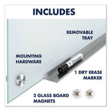 Quartet® Infinity Magnetic Glass Marker Board, 36 X 24, White freeshipping - TVN Wholesale 