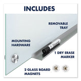 Quartet® Infinity Magnetic Glass Marker Board, 48 X 36, White freeshipping - TVN Wholesale 