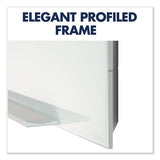 Quartet® Element Framed Magnetic Glass Dry-erase Boards, 74" X 42", Aluminum Frame freeshipping - TVN Wholesale 