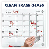 Quartet® Infinity Magnetic Glass Calendar Board, 24 X 18 freeshipping - TVN Wholesale 