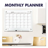 Quartet® Infinity Magnetic Glass Calendar Board, 24 X 18 freeshipping - TVN Wholesale 