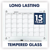 Quartet® Infinity Magnetic Glass Calendar Board, 24 X 18 freeshipping - TVN Wholesale 