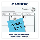 Quartet® Infinity Magnetic Glass Calendar Board, 48 X 36 freeshipping - TVN Wholesale 