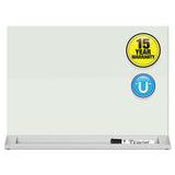 Quartet® Desktop Magnetic Glass Dry-erase Panel, 23" X 17", White freeshipping - TVN Wholesale 