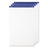 Quartet® Conference Cabinet Flipchart Pad, Unruled, 50 White 21 X 33.75 Sheets, 4-carton freeshipping - TVN Wholesale 