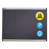 Quartet® Prestige Plus Magnetic Fabric Bulletin Board, 36 X 24, Aluminum Frame freeshipping - TVN Wholesale 