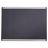 Quartet® Prestige Plus Magnetic Fabric Bulletin Board, 48 X 36, Aluminum Frame freeshipping - TVN Wholesale 