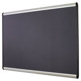 Quartet® Prestige Plus Magnetic Fabric Bulletin Board, 48 X 36, Aluminum Frame freeshipping - TVN Wholesale 