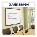 Quartet® Classic Series Total Erase Dry Erase Board, 48 X 36, White Surface, Black Frame freeshipping - TVN Wholesale 