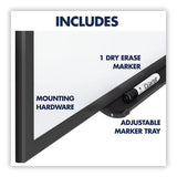 Quartet® Classic Series Total Erase Dry Erase Board, 48 X 36, White Surface, Black Frame freeshipping - TVN Wholesale 