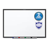 Quartet® Classic Series Total Erase Dry Erase Board, 48 X 36, White Surface, Black Frame freeshipping - TVN Wholesale 