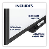 Quartet® Classic Series Total Erase Dry Erase Board, 96 X 48, White Surface, Black Frame freeshipping - TVN Wholesale 