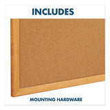 Quartet® Bulletin-dry-erase Board, Melamine-cork, 48 X 36, White-brown, Oak Finish Frame freeshipping - TVN Wholesale 