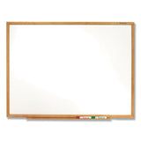 Quartet® Classic Series Total Erase Dry Erase Board, 96 X 48, Oak Finish Frame freeshipping - TVN Wholesale 