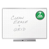 Quartet® Prestige 2 Total Erase Whiteboard, 72 X 48, Mahogany Color Frame freeshipping - TVN Wholesale 