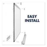 Quartet® Prestige 2 Magnetic Total Erase Whiteboard, 72 X 48, Aluminum Frame freeshipping - TVN Wholesale 