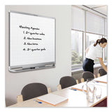 Quartet® Prestige 2 Magnetic Total Erase Whiteboard, 72 X 48, Aluminum Frame freeshipping - TVN Wholesale 
