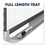 Quartet® Prestige 2 Magnetic Total Erase Whiteboard, 72 X 48, Graphite Frame freeshipping - TVN Wholesale 