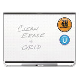 Quartet® Prestige 2 Magnetic Total Erase Whiteboard, 96 X 48, Black Frame freeshipping - TVN Wholesale 