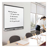 Quartet® Prestige 2 Magnetic Total Erase Whiteboard, 96 X 48, Black Frame freeshipping - TVN Wholesale 