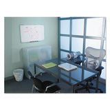 Quartet® Iq Total Erase Board, 36 X 23, White, Clear Frame freeshipping - TVN Wholesale 