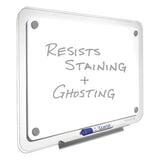 Quartet® Iq Total Erase Board, 36 X 23, White, Clear Frame freeshipping - TVN Wholesale 