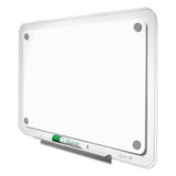 Quartet® Iq Total Erase Board, 36 X 23, White, Clear Frame freeshipping - TVN Wholesale 