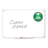 Quartet® Iq Total Erase Board, 49 X 32, White, Clear Frame freeshipping - TVN Wholesale 