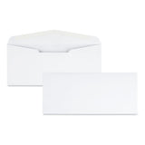 Quality Park™ Laser And Inkjet White Business Envelope, #10, Bankers Flap, Gummed Closure, 4.13 X 9.5, White, 500-box freeshipping - TVN Wholesale 