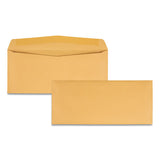 Quality Park™ Kraft Envelope, #11, Commercial Flap, Gummed Closure, 4.5 X 10.38, Brown Kraft, 500-box freeshipping - TVN Wholesale 