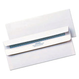 Quality Park™ Redi-seal Envelope, #10, Commercial Flap, Redi-seal Closure, 4.13 X 9.5, White, 500-box freeshipping - TVN Wholesale 
