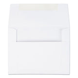 Quality Park™ Greeting Card-invitation Envelope, A-2, Square Flap, Gummed Closure, 4.38 X 5.75, White, 100-box freeshipping - TVN Wholesale 