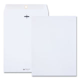 Quality Park™ Clasp Envelope, #90, Square Flap, Clasp-gummed Closure, 9 X 12, White, 100-box freeshipping - TVN Wholesale 