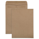 Quality Park™ 100% Recycled Brown Kraft Redi-seal Envelope, #10 1-2, Cheese Blade Flap, Redi-seal Closure, 9 X 12, Brown Kraft, 100-box freeshipping - TVN Wholesale 