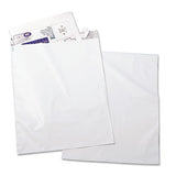 Quality Park™ Redi-strip Poly Mailer, #6, Square Flap, Redi-strip Closure, 14 X 19, White, 100-pack freeshipping - TVN Wholesale 