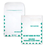 Quality Park™ Redi-seal Insurance Claim Form Envelope, Cheese Blade Flap, Redi-seal Closure, 9 X 12.5, White, 100-box freeshipping - TVN Wholesale 