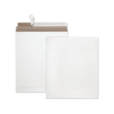 Quality Park™ Extra-rigid Photo-document Mailer, Cheese Blade Flap, Self-adhesive Closure, 12.75 X 15, White, 25-box freeshipping - TVN Wholesale 