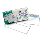 Quality Park™ Redi-strip Security Tinted Envelope, #10, Commercial Flap, Redi-strip Closure, 4.13 X 9.5, White, 1000-box freeshipping - TVN Wholesale 