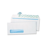 Quality Park™ Redi-strip Security Tinted Envelope, #10, Commercial Flap, Redi-strip Closure, 4.13 X 9.5, White, 500-box freeshipping - TVN Wholesale 