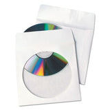 Quality Park™ Tech-no-tear Poly-paper Cd-dvd Sleeves, 100-box freeshipping - TVN Wholesale 