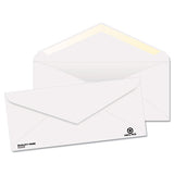 Quality Park™ Business Envelope, #10, Commercial Flap, Gummed Closure, 4.13 X 9.5, White, 500-box freeshipping - TVN Wholesale 