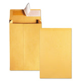 Quality Park™ Redi-strip Kraft Expansion Envelope, #10 1-2, Square Flap, Redi-strip Closure, 9 X 12, Brown Kraft, 25-pack freeshipping - TVN Wholesale 