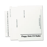 Quality Park™ Disk-cd Foam-lined Mailers, Square Flap, Redi-strip Closure, 8.5 X 6, White, 25-box freeshipping - TVN Wholesale 