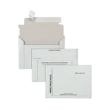 Quality Park™ Disk-cd Foam-lined Mailers, Square Flap, Redi-strip Closure, 8.5 X 6, White, 25-box freeshipping - TVN Wholesale 