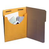 Quality Park™ Classification Pockets, 1" Expansion, Letter Size, Kraft, 100-box freeshipping - TVN Wholesale 