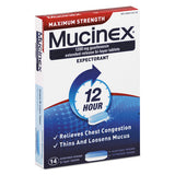 Mucinex® Maximum Strength Expectorant, 14 Tablets-box freeshipping - TVN Wholesale 
