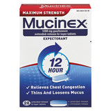 Mucinex® Maximum Strength Expectorant, 28 Tablets-box, 24 Boxes-carton freeshipping - TVN Wholesale 