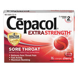 Cepacol® Exta Strength Sore Throat Lozenge, Cherry, 16-box, 24 Boxes-carton freeshipping - TVN Wholesale 