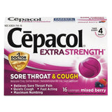 Cepacol® Sore Throat And Cough Lozenges, Mixed Berry, 16-pack, 24 Packs-carton freeshipping - TVN Wholesale 