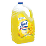 LYSOL® Brand Clean And Fresh Multi-surface Cleaner, Sparkling Lemon And Sunflower Essence, 144 Oz Bottle, 4-carton freeshipping - TVN Wholesale 